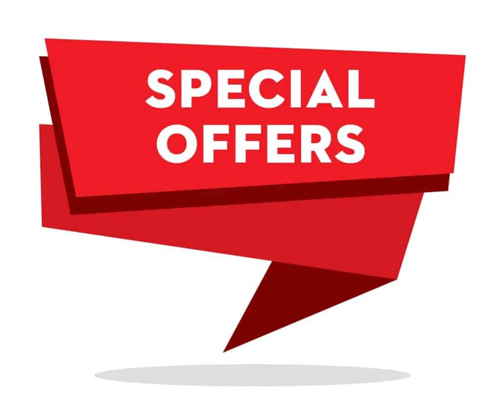 coupons - special offers - sales